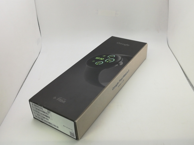【未使用】Google Pixel Watch3 LTEモデル 41mm Matte Black アルミケース/Obsidian アクティブ バンド【新橋】保証期間３ヶ月