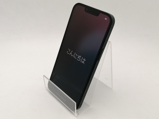 【中古】Apple au 【SIMフリー】 iPhone 13 128GB ミッドナイト MLNC3J/A【神保町】保証期間１ヶ月【ランクB】