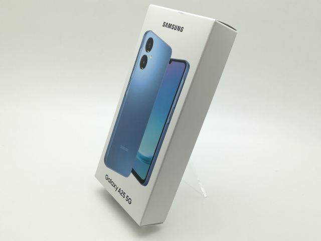 【未使用】SAMSUNG docomo 【SIMフリー】 Galaxy A25 5G ブルー 4GB 64GB SC-53F【新橋】保証期間３ヶ月