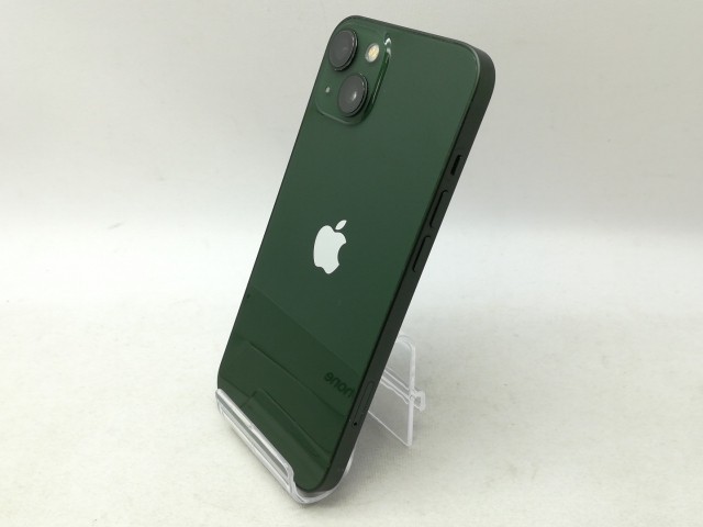 【中古】Apple 楽天モバイル 【SIMフリー】 iPhone 13 256GB グリーン MNGH3J/A【新橋】保証期間１ヶ月【ランクB】