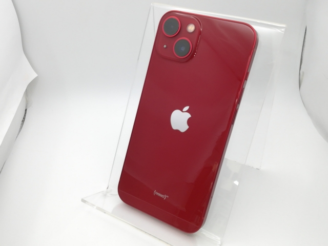 【中古】Apple 国内版 【SIMフリー】 iPhone 13 512GB (PRODUCT)RED MLNR3J/A【新橋烏森通り】保証期間１ヶ月【ランクB】
