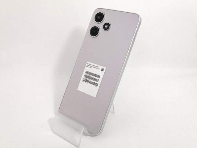 【中古】Xiaomi UQmobile 【SIMフリー】 Redmi 12 5G 4GB 128GB ポーラーシルバー XIG03【新宿】保証期間１ヶ月【ランクA】