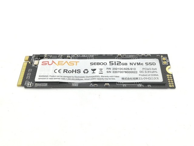 【中古】各社 512GB SSD (M.2 2280/PCIe3.0 NVMe)【新宿】保証期間１週間の通販は