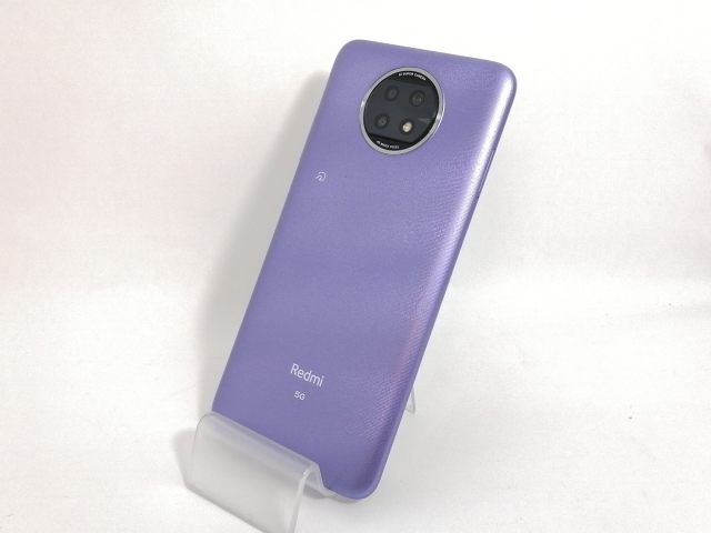 【中古】Xiaomi SoftBank 【SIMロック解除済み】 Redmi Note 9T 5G デイブレイクパープル 4GB 64GB A001XM【新宿】保証期間１ヶ月【ランクB】