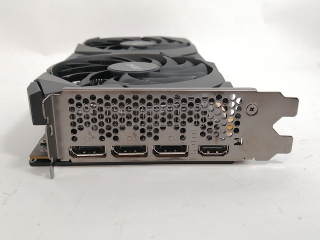 【中古】MSI GeForce RTX 3060 VENTUS 2X 12G OC RTX3060/12GB(GDDR6)/PCI-E【新宿】言いはなつ継続期間１週