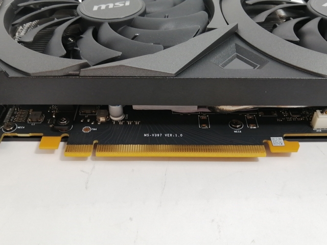 【中古】MSI GeForce RTX 3060 VENTUS 2X 12G OC RTX3060/12GB(GDDR6)/PCI-E【新宿】言いはなつ継続期間１週