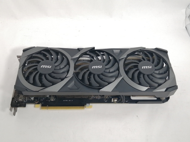 【中古】MSI GeForce RTX 3070 Ti VENTUS 3X 8G OC RTX3070Ti/8GB(GDDR6X)【新宿】保証期間１週間