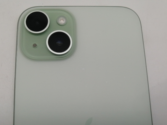 【中古】Apple 国内版 【SIMフリー】 iPhone 15 Plus 128GB グリーン MU0E3J/A【宇田川】保証期間１ヶ月【ランクA】_6