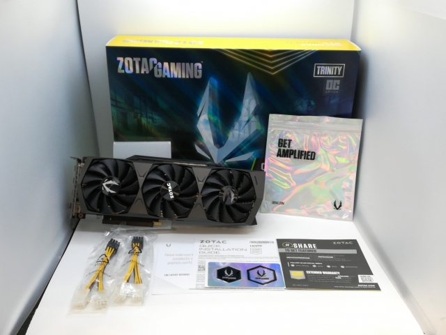 グラフィックボード・グラボ・ビデオカード ZOTAC RTX 3070 Ti AMP