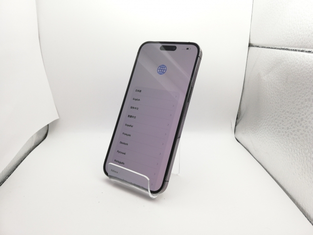 【中古】Apple 国内版 【SIMフリー】 iPhone 14 Pro Max 1TB ディープパープル MQ9N3J/A【新宿】保証期間１ヶ月【ランクB】