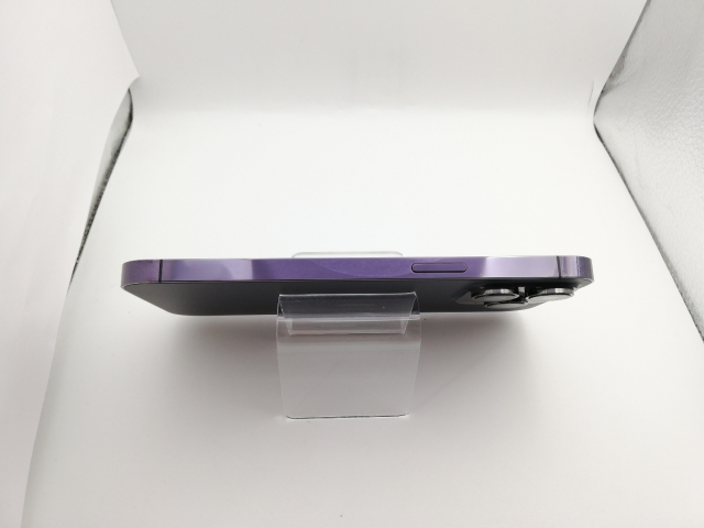 【中古】Apple 国内版 【SIMフリー】 iPhone 14 Pro Max 1TB ディープパープル MQ9N3J/A【新宿】保証期間１ヶ月【ランクB】