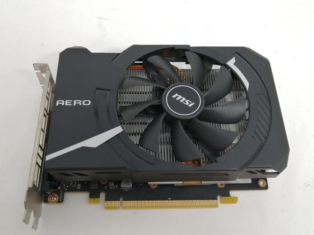 【中古】MSI GeForce GTX 1660 Ti AERO ITX 6G OC GTX1660Ti/6GB(GDDR6)/PCI-E【新宿】保証期間１週間