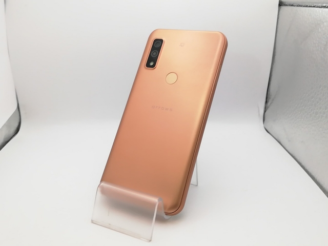 【中古】Fujitsu UQmobile 【SIMフリー】 arrows We ローズゴールド 4GB 64GB FCG01【新宿】保証期間１ヶ月【ランクB】