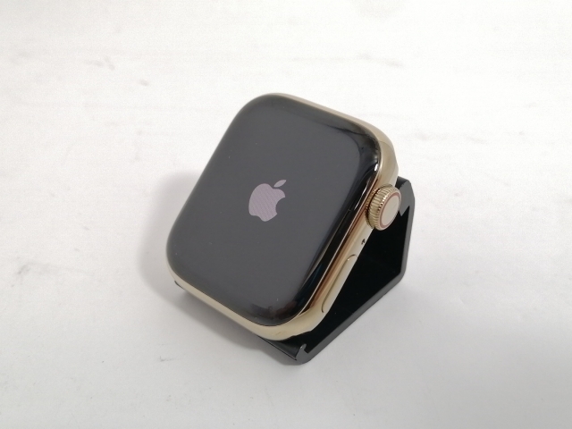 【中古】Apple Apple Watch Series7 41mm Cellular ゴールドステンレススチールケース (バンド無し)【新宿】保証期間１ヶ月【ランクA】