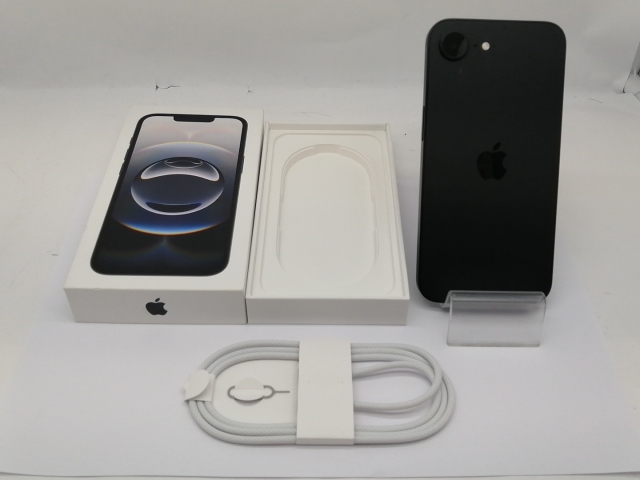 【中古】Apple ymobile 【SIMフリー】 iPhone 16e 128GB ブラック MD1Q4J/A【新宿】保証期間１ヶ月【ランクA】_8