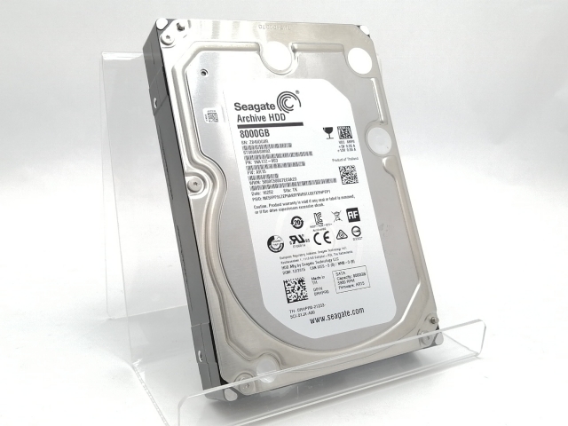 中古】Seagate ST8000AS0002 8TB/5900rpm/128MB/6Gbps【新宿