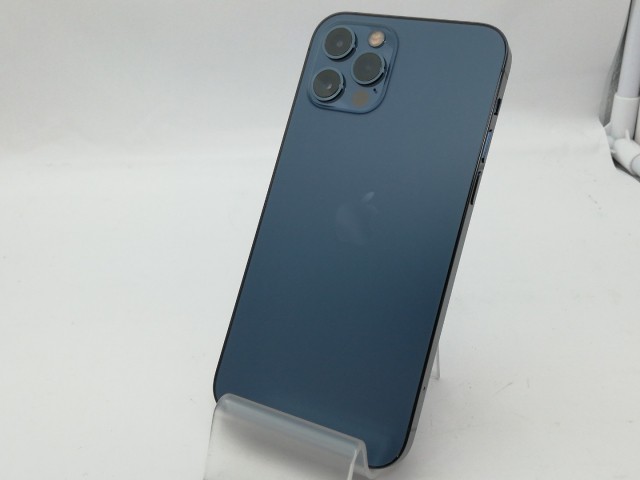 【中古】Apple iPhone 12 Pro 256GB パシフィックブルー （国内版SIMロックフリー） MGMD3J/A【新宿】保証期間１ヶ月【ランクA】