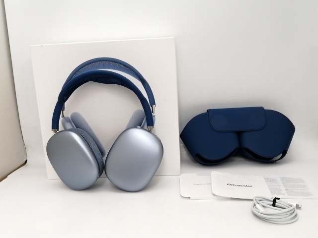 【中古】Apple AirPods Max（2020/Lightning） スカイブルー MGYL3J/A【新宿2】保証期間１ヶ月_7