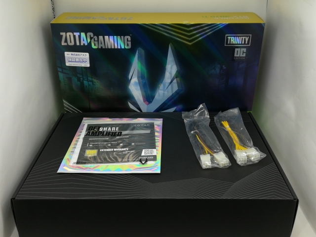 【中古】ZOTAC GeForce RTX 3070 Ti Trinity OC（ZT-A30710J-10P）RTX3070Ti/8GB(GDDR6X)【アリオ倉敷】保証期間１週間