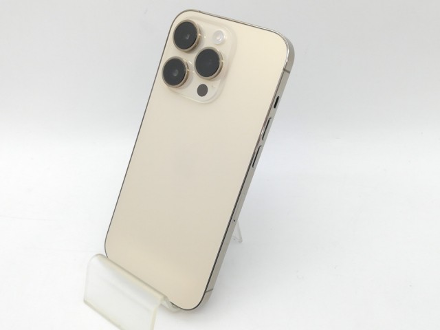 【中古】Apple 国内版 【SIMフリー】 iPhone 14 Pro 256GB ゴールド MQ173J/A【中野】保証期間１ヶ月【ランクB】