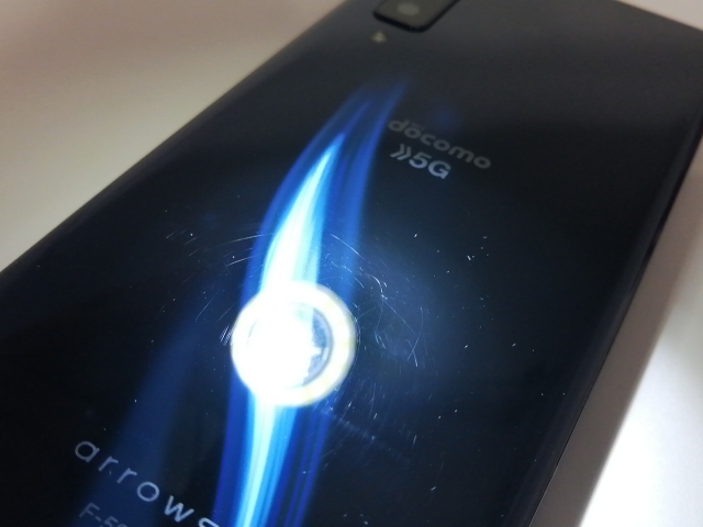 Arrows 5G ネイビーブラック 128 GB docom SIMフリー 中古