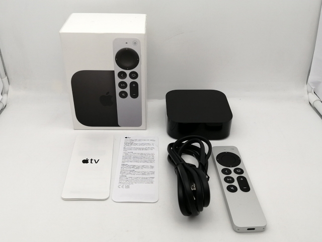【中古】Apple Apple TV 4K （第3世代/2022） Wi-Fi Ethernetモデル 128GB MN893J/A【新宿2】保証期間１週間