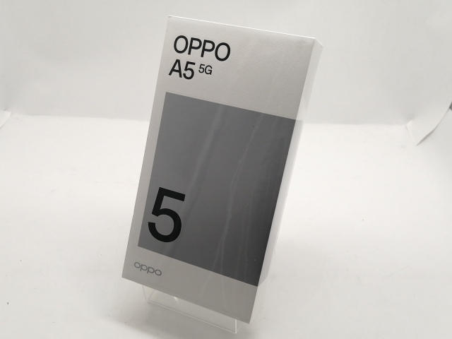 Aランク] 美品 SIMフリー OPPO A5 5G [ホワイト] [auモデルSIMフリー
