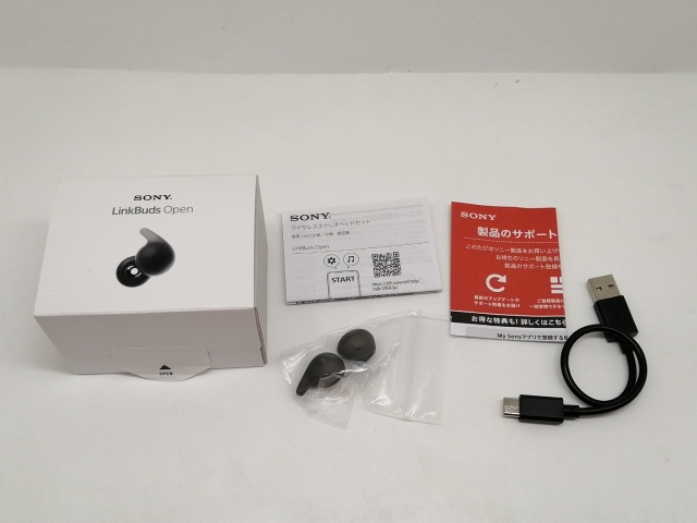 【中古】SONY LinkBuds Open WF-L910 (B) [ブラック]【宇田川】保証期間１ヶ月【ランクB】_6