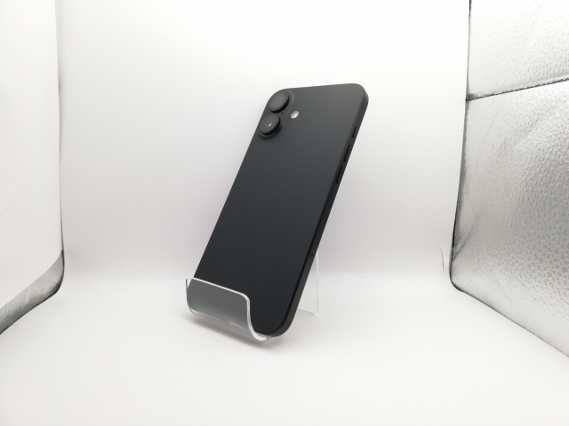 【中古】Apple 国内版 【SIMフリー】 iPhone 16 Plus 256GB ブラック MXVG3J/A【新宿】保証期間１ヶ月【ランクB】