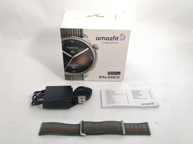 【中古】Zepp Health Amazfit Balance サンセットグレー SP170065C203【新宿】保証期間１ヶ月【ランクB】_9