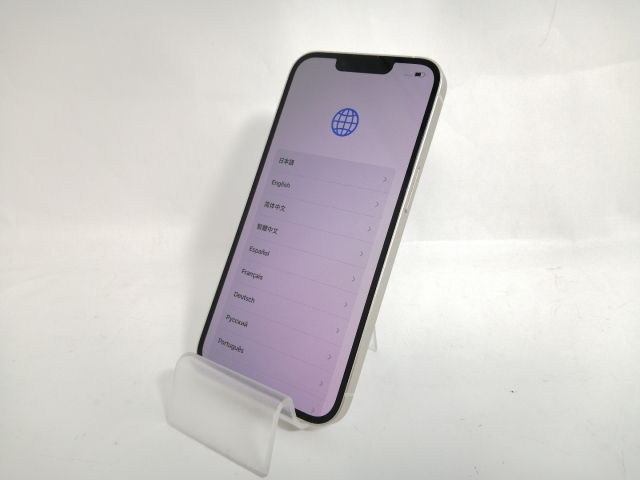 iPhone13[128GB] SIMフリー MLND3J スターライト【安心保証】 MLND3J/A