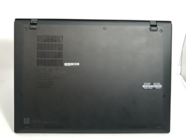 【中古】Lenovo ThinkPad X1 Nano Gen 1 20UNS05S00JP ブラック 【i5-1130G7 16G 512G(SSD) WiFi 4G/LTE 13LCD(2160x1350)【新宿】保証期間１ヶ月【ランクB】_6
