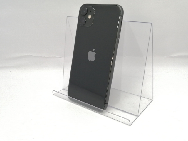 【中古】Apple 国内版 【SIMフリー】 iPhone 11 256GB ブラック MWM72J/A【スマーク伊勢崎】保証期間１ヶ月【ランクC】