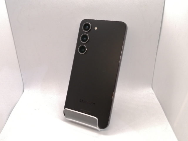 【中古】SAMSUNG au 【SIMフリー】 Galaxy S23 ファントムブラック 8GB 256GB SCG19【高崎モントレー】保証期間１ヶ月【ランクB】