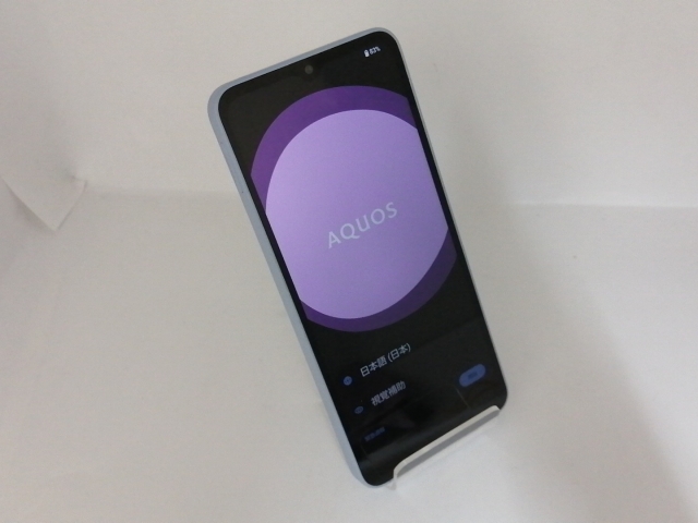 【中古】SHARP docomo 【SIMフリー】 AQUOS wish4 ブルー 4GB 64GB SH-52E【宇田川】保証期間１ヶ月【ランクC】_1