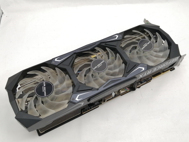 中古】玄人志向 GALAKURO GAMING GG-RTX3090-E24GB/TP RTX3090/24GB