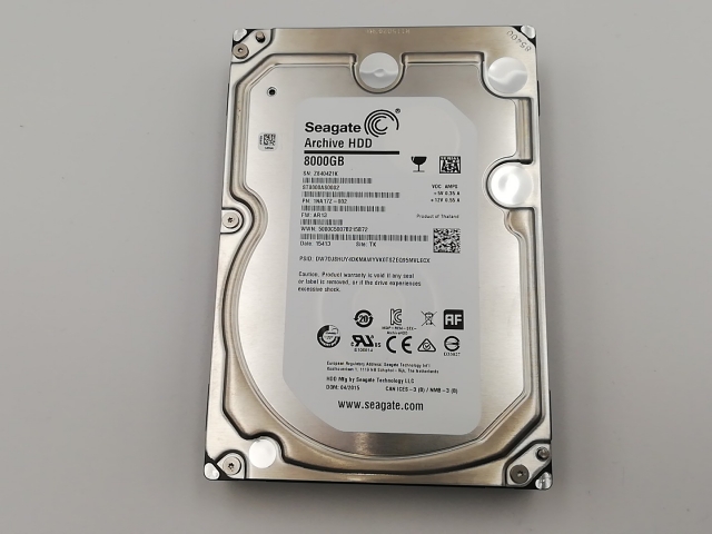 SEAGATE ST8000AS0002 x 2台 (8TB x 2台)