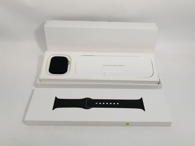 【中古】Apple Apple Watch Series9 41mm GPS ミッドナイトアルミニウムケース/ミッドナイトスポーツバンド(S/M) MR8W3J/A【新宿】保証期間１ヶ月【ランクB】_8
