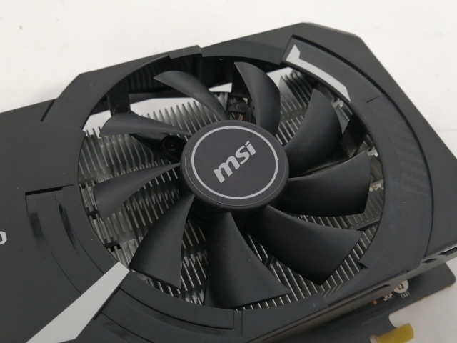 中古】MSI GeForce GTX 1650 D6 AERO ITX OCV1 GTX1650/4GB(GDDR6)/PCI
