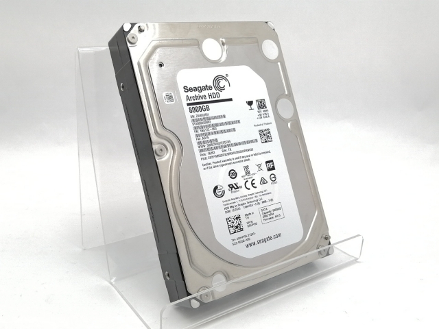 【中古】Seagate ST8000AS0002 8TB/5900rpm/128MB/6Gbps【新宿】保証期間１週間の通販は
