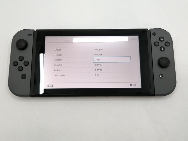 【中古】Nintendo Switch 本体 Joy-Con(L)/(R) グレー HAD-S-KAAAH 【2023年4月】【新宿】保証期間１ヶ月【ランクA】