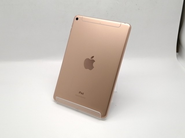 【中古】Apple docomo 【SIMロック解除済み】 iPad mini（第5世代/2019） Cellular 64GB ゴールド MUX72J/A【秋葉5号】保証期間１ヶ月【