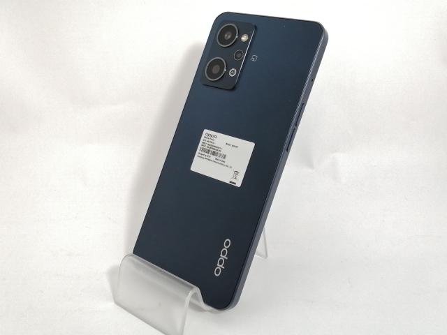 【中古】Oppo ymobile 【SIMフリー】 OPPO Reno7 A スターリーブラック 6GB 128GB A201OP【新宿】保証期間１ヶ月【ランクC】