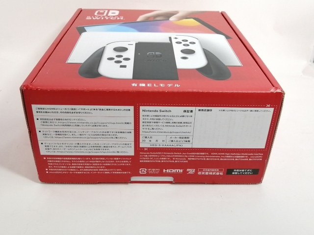 ニンテンドー スイッチ 有機ELモデル 本体 ホワイト 新品 保証有