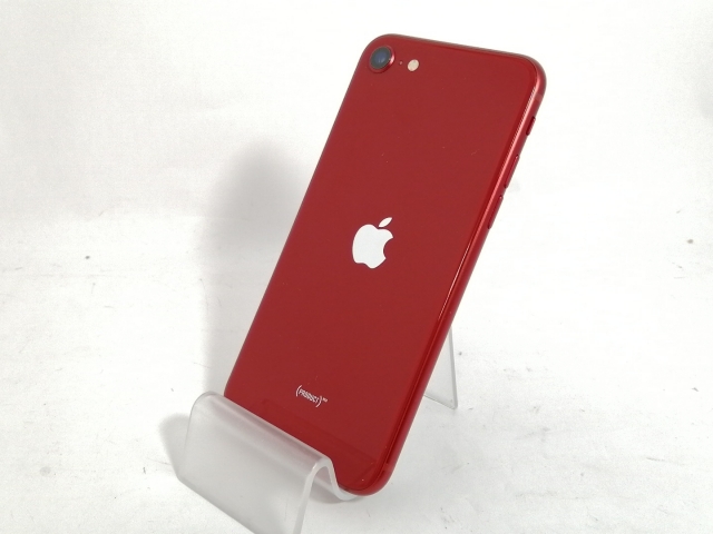 【中古】Apple 国内版 【SIMフリー】 iPhone SE（第3世代） 64GB (PRODUCT)RED MMYE3J/A【新宿】保証期間１ヶ月【ランクA】