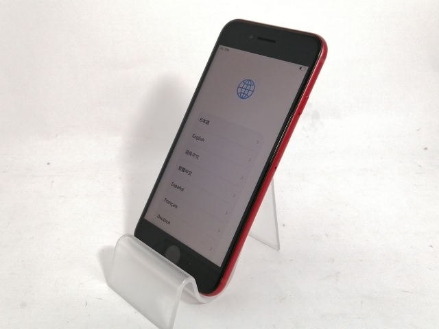 【中古】Apple 国内版 【SIMフリー】 iPhone SE（第3世代） 64GB (PRODUCT)RED MMYE3J/A【新宿】保証期間１ヶ月【ランクA】_1