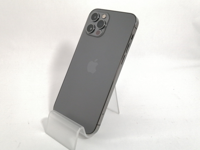 中古】Apple 国内版 【SIMフリー】 iPhone 12 Pro 256GB グラファイト Apple iPhone MGM93J/A グラファイト、256GB