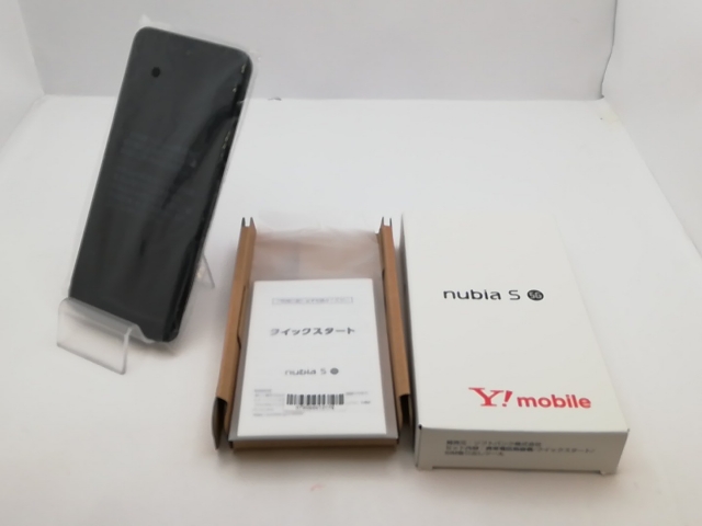 【未使用】ZTE ymobile 【SIMフリー】 nubia S 5G 4GB 128GB ブラック A403ZT【新宿東口】保証期間３ヶ月_2