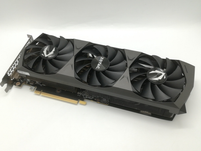 【中古】ZOTAC GeForce RTX 3070 Ti Trinity OC（ZT-A30710J-10P）RTX3070Ti/8GB(GDDR6X)【福岡天神】言いはなつ継続期間１週