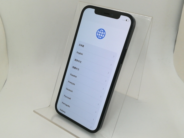 中古】Apple au 【SIMロック解除済み】 iPhone 12 64GB ブラック